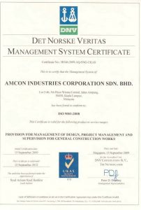DNV MANAGEMENT SYSTEM CERTIFICATE